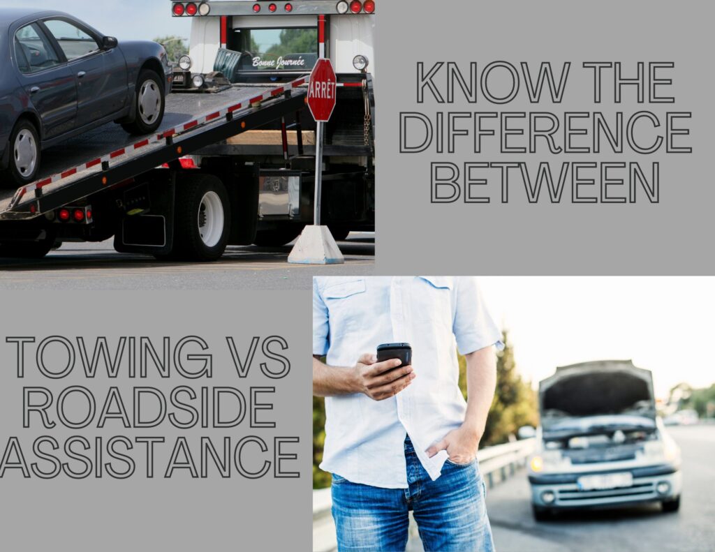 Difference Between Towing Vs Roadside Assistance